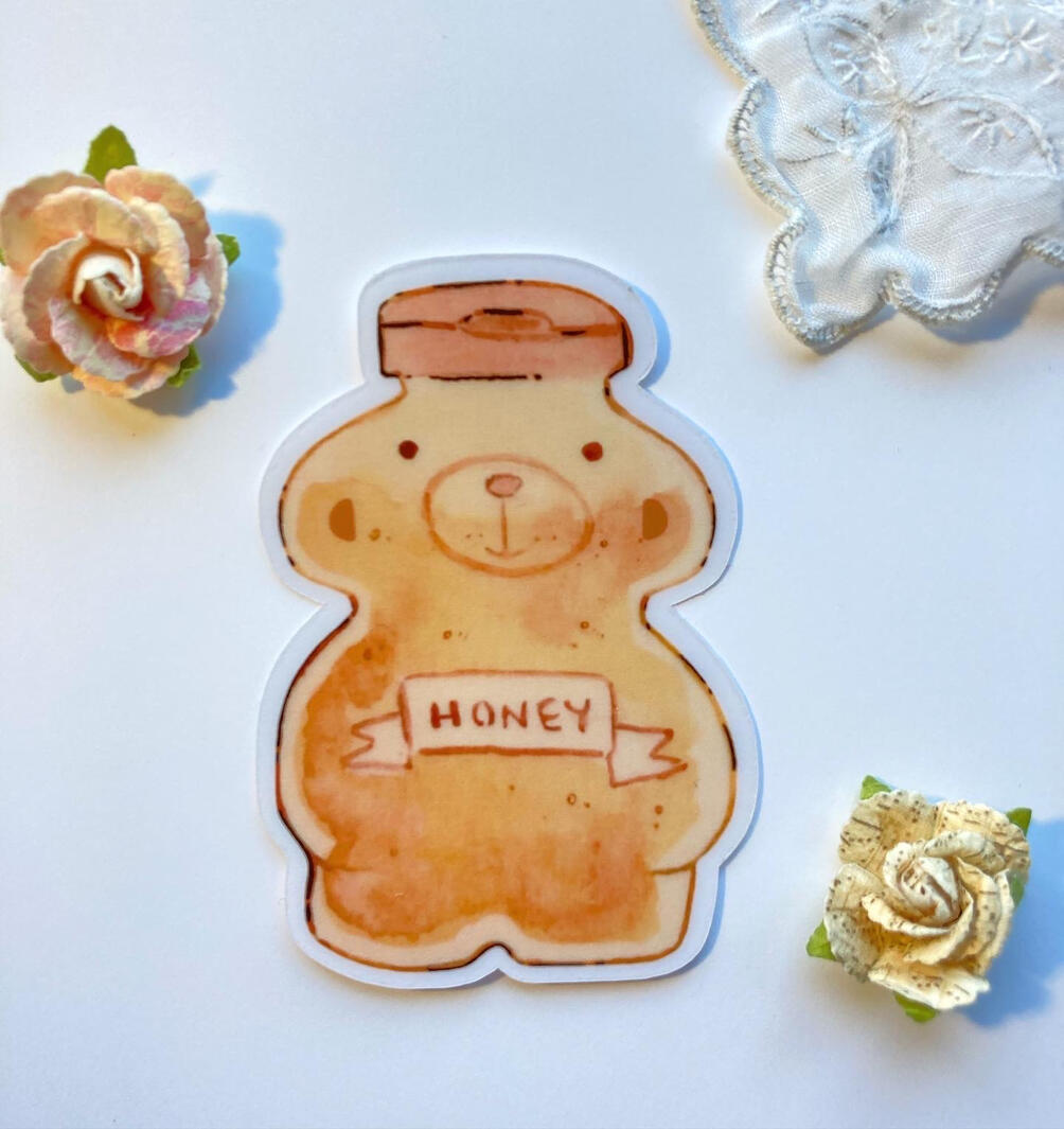 Honey Bear Sticker