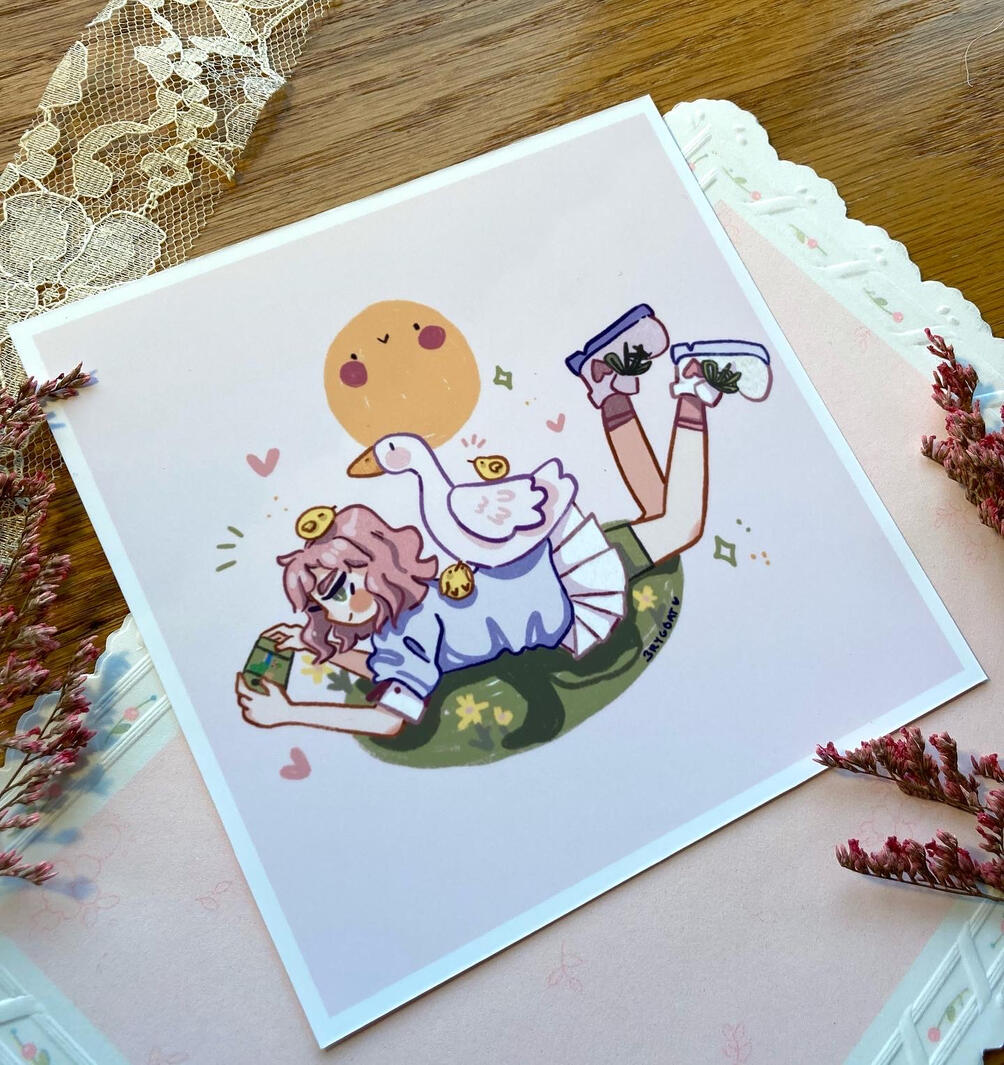 Ducks &amp; Video Games Print