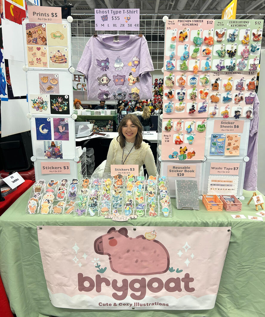 Fan Expo Cleveland 2025 Booth