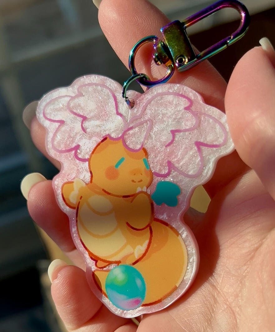 Mega Dragonite keychain