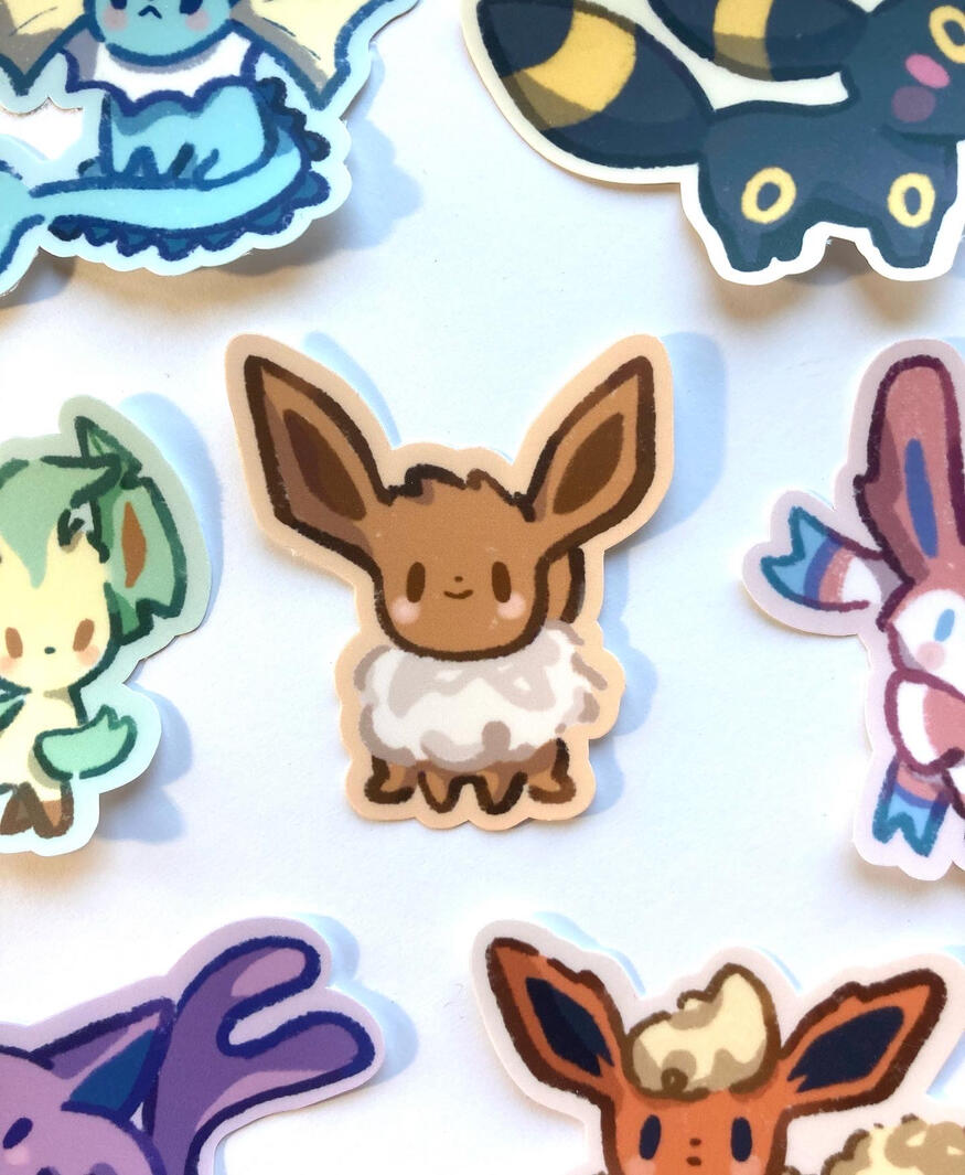 Eeveelution Stickers